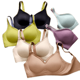 3D Latex Wireless Push Up Bra 32A-40D - Okay Trendy